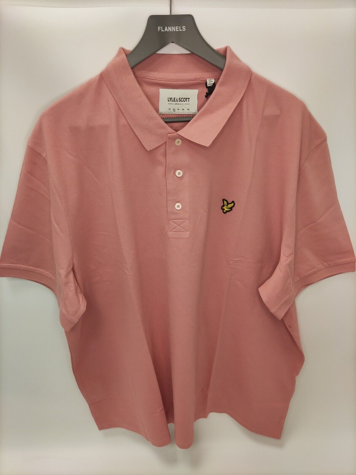 Lyle & Scott Plain Polo Shirt. Rosette. UK 2XL. ****V27