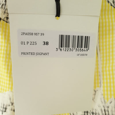 Kenzo Printed Jogpant Yellow Size 38****Ref V234