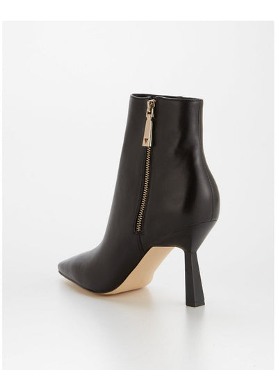 Guess Brunela Heel Detail Ankle Black Boot Size 5 **** VS3