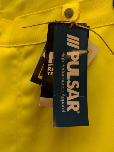 Pulsar Men's High Vis Trouser Yellow 38" Waist Ref W17