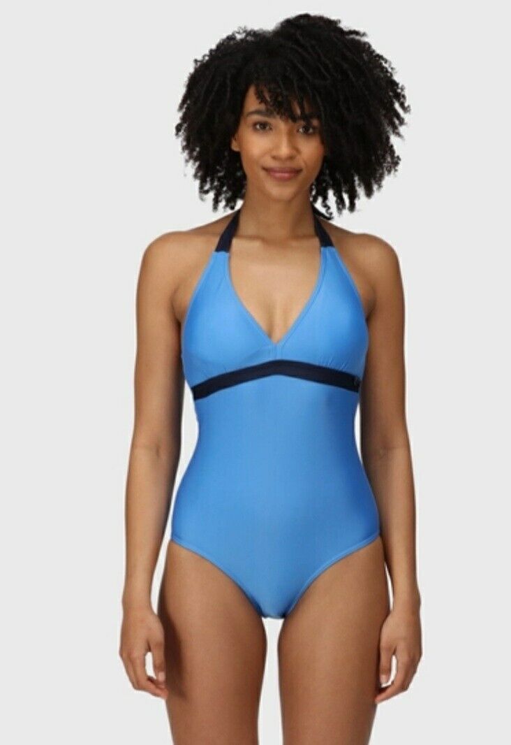 Regatta Flavia Swimsuit Blue Uk16****Ref V440