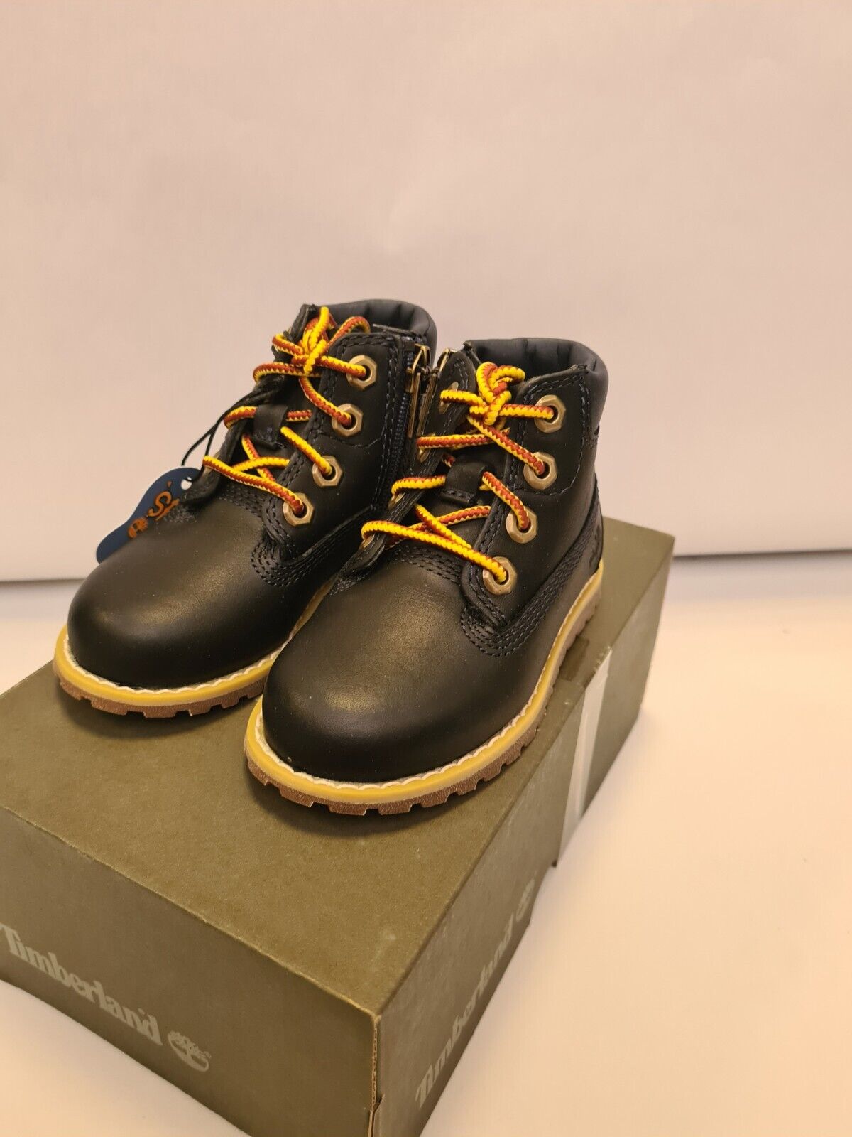 Timberland Pokey Pine Navy Toddler Boot Size UK 4.5 **** VS1