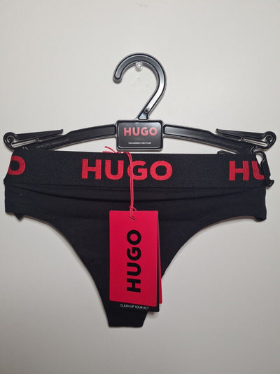 Hugo Boss Black Sporty Logo Thong Size XSmall