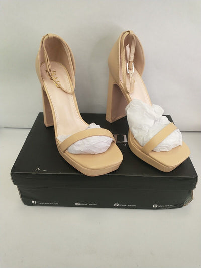 Raid London Nude Heels. UK 5. ****Ref VS2