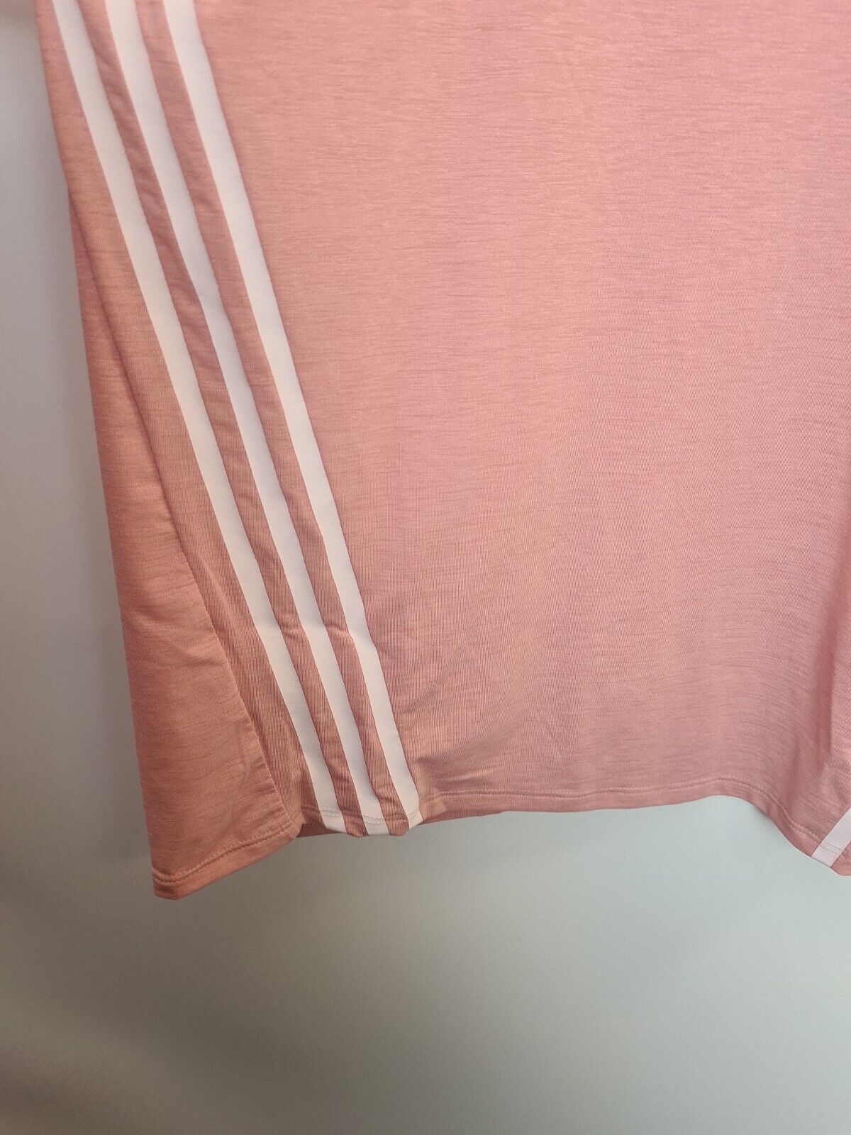 Adidas Performance Wtr Icns 3 Stripes Pink T-Shirt Size Medium **** V35