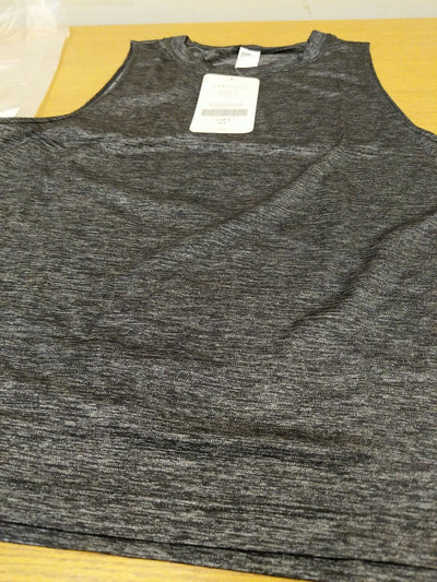 Fabletics Bea Muscle T Shirt. Ladies Size M/8. Night Heather. New Ref A2