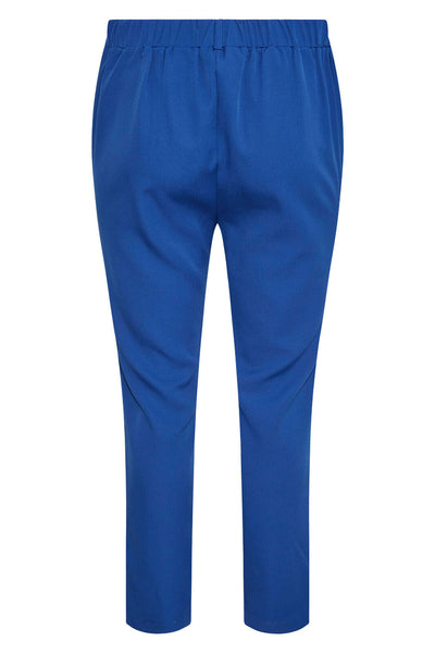 Yours Clothing Curve Cobalt Blue Tapered Trousers Size 22 **** SW12