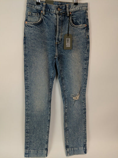 All Saints Zoe High-Rise Stretch Slim Jeans Womens Size W26 **** Ref V28