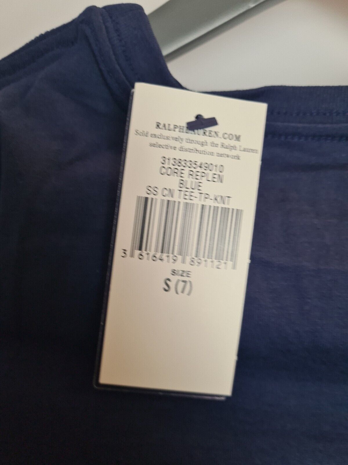 Ralph Lauren Kids Core Replen T Shirts - Blue. UK Age 7 Years **** Ref VA1