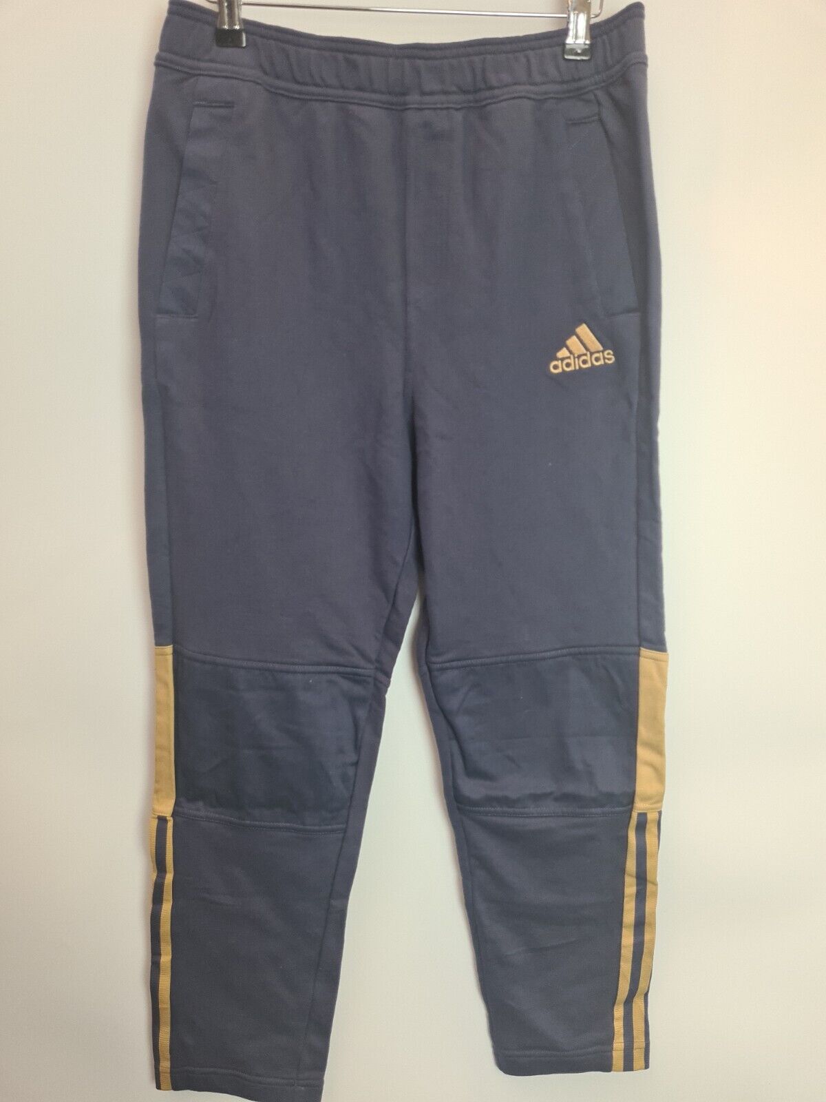 Adidas Boys Tiro 7/8 Navy Tracksuit Bottoms Size 15-16 Years **** V57