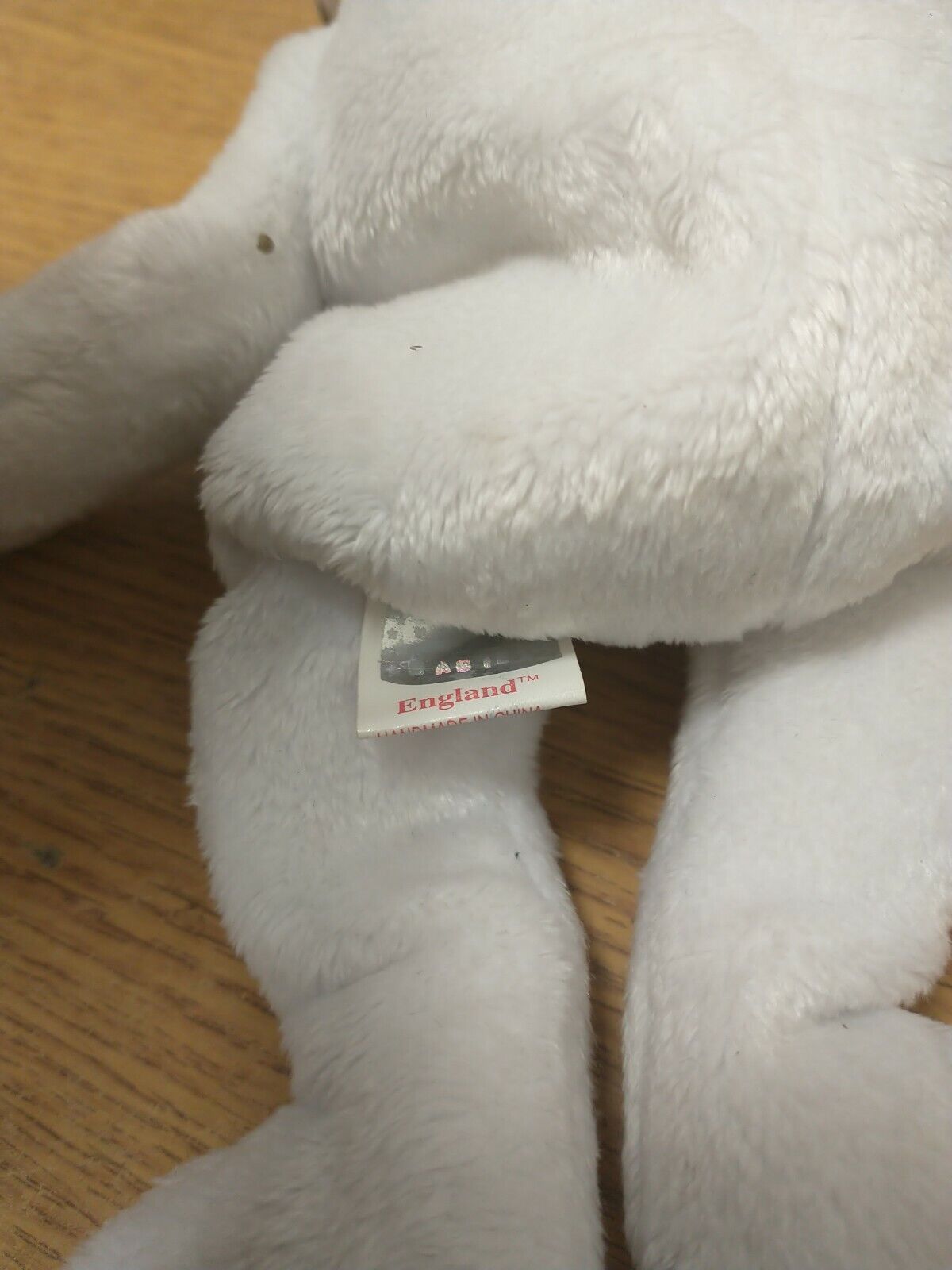 TY beanie baby England soft toy, approx. 8" high with tag. Ref Beanie 1