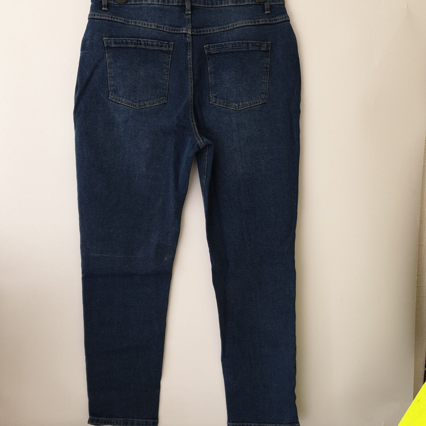 Missguided Classic Straight Leg Clean Wash Jeans Blue Uk16****Ref V26