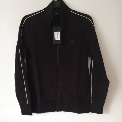 Boss Sommers 39 Black Full Zip Sweatshirt Size S ****Ref V190