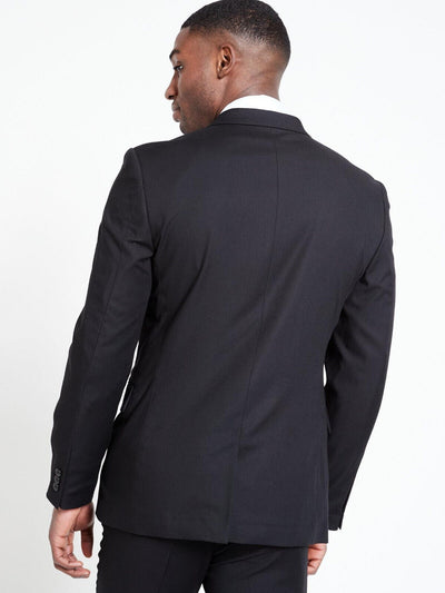 Very Men Black Slim Suit Jacket Size 38 Regular.