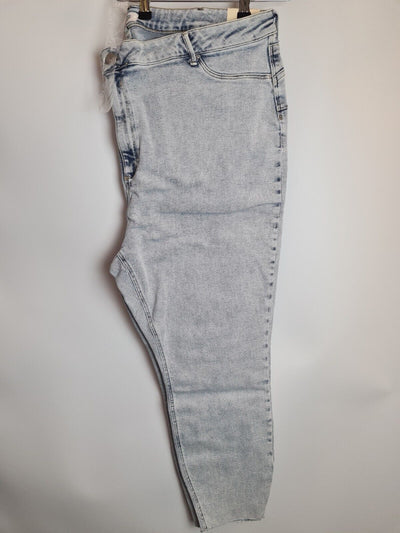 River Island Plus Blue Bum Sculpt Skinny Jeans Size 28 **** V262