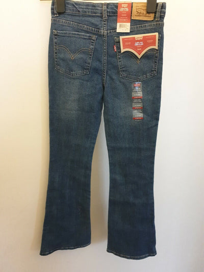 Levi's 12A High Rise Crop Flare 152cm fit 12 years Ref K6