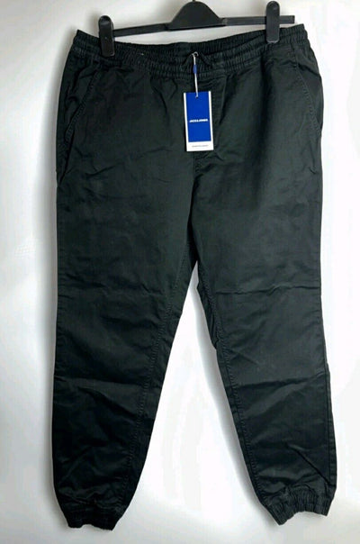 Jack&Jones Black Chino Trousers UkL****Ref V550