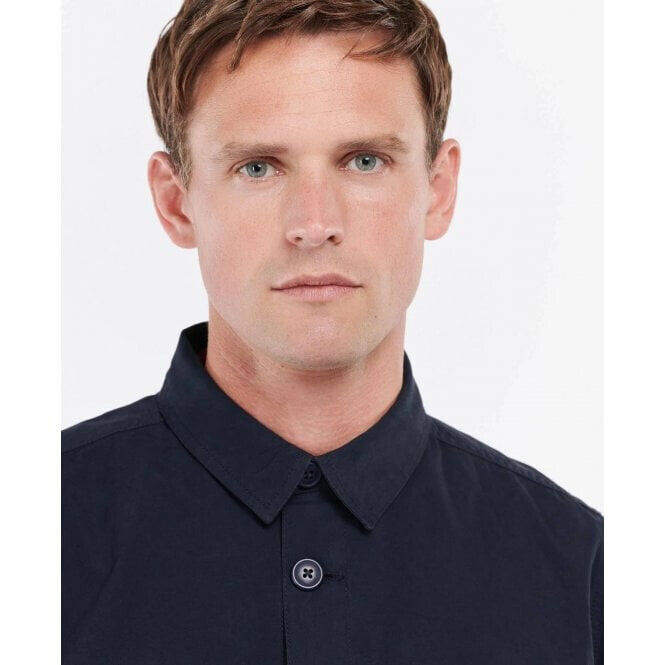 Mens. Barbour Connolly Overshirt. Navy. UK Small.