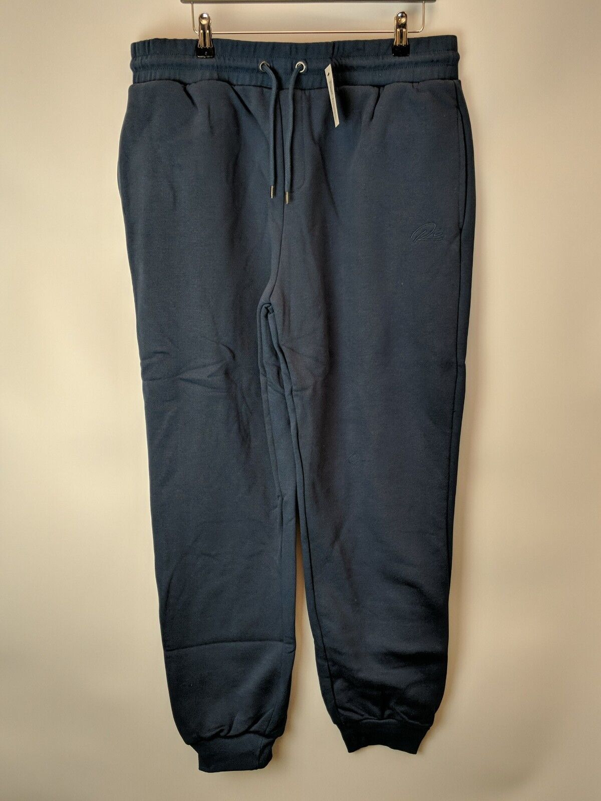 River Island Men's Blue Slim Fit Joggers Size XL **** V123