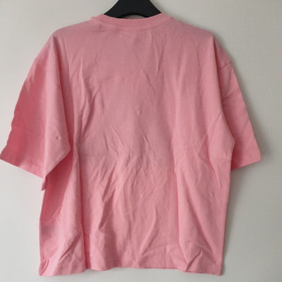 Adidas Pink/White Tshirt crop top UkM****Ref V102