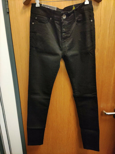 Apt Super Stretch Skinny Jeans. Black.  Size 32R. Ref HV16