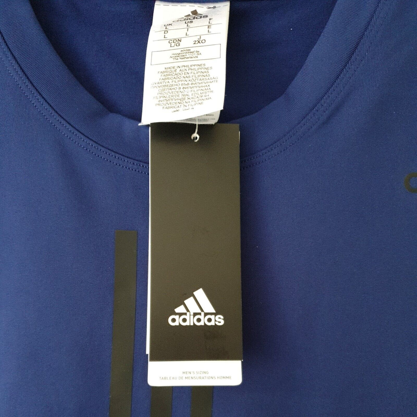 Adidas TF Warm Long Sleeve Top Blue Uk Medium ****Ref V47