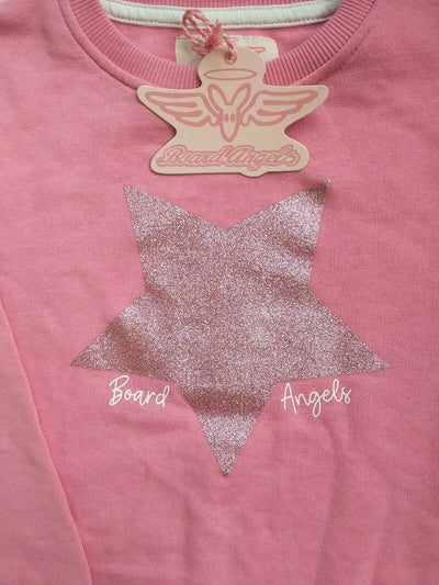 Board Angels Pink Girls Jumper. 5/6 Years. Ref K10