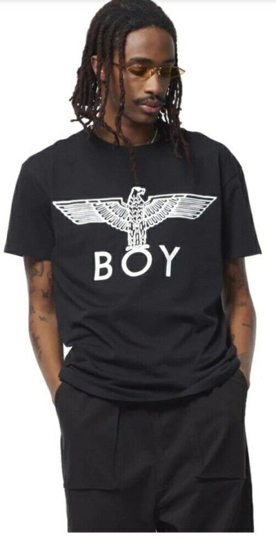 Boy London Eagle Tshirt Black/White Size S****Ref V549