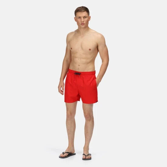 Regatta Men's Mawson III True Red Swim Shorts Size 2XL **** V558