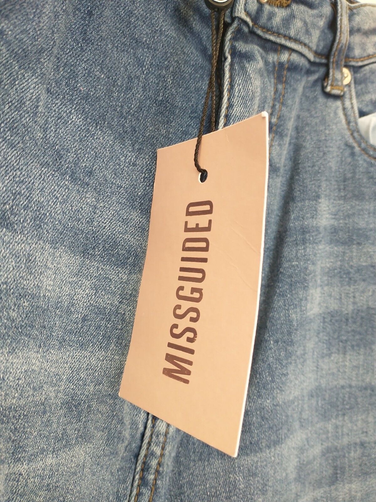 Missguided Slim Fit Flared Jeans Size UK 6 **** V31