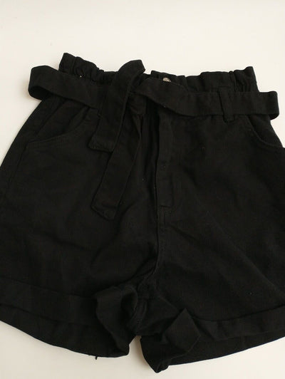 Michelle Keegan Black Shorts. UK 10 ****Ref V112