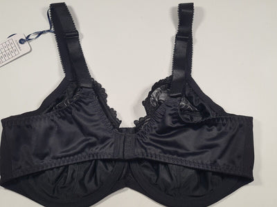 Fantasie Jocelyn Side Support Black Bra Size 34F **** V353