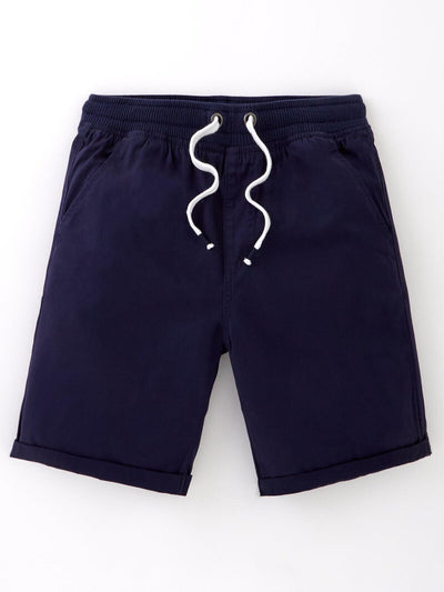 Boys Ribbed Waist Navy Pull On Chino Size  9 Years ** V513