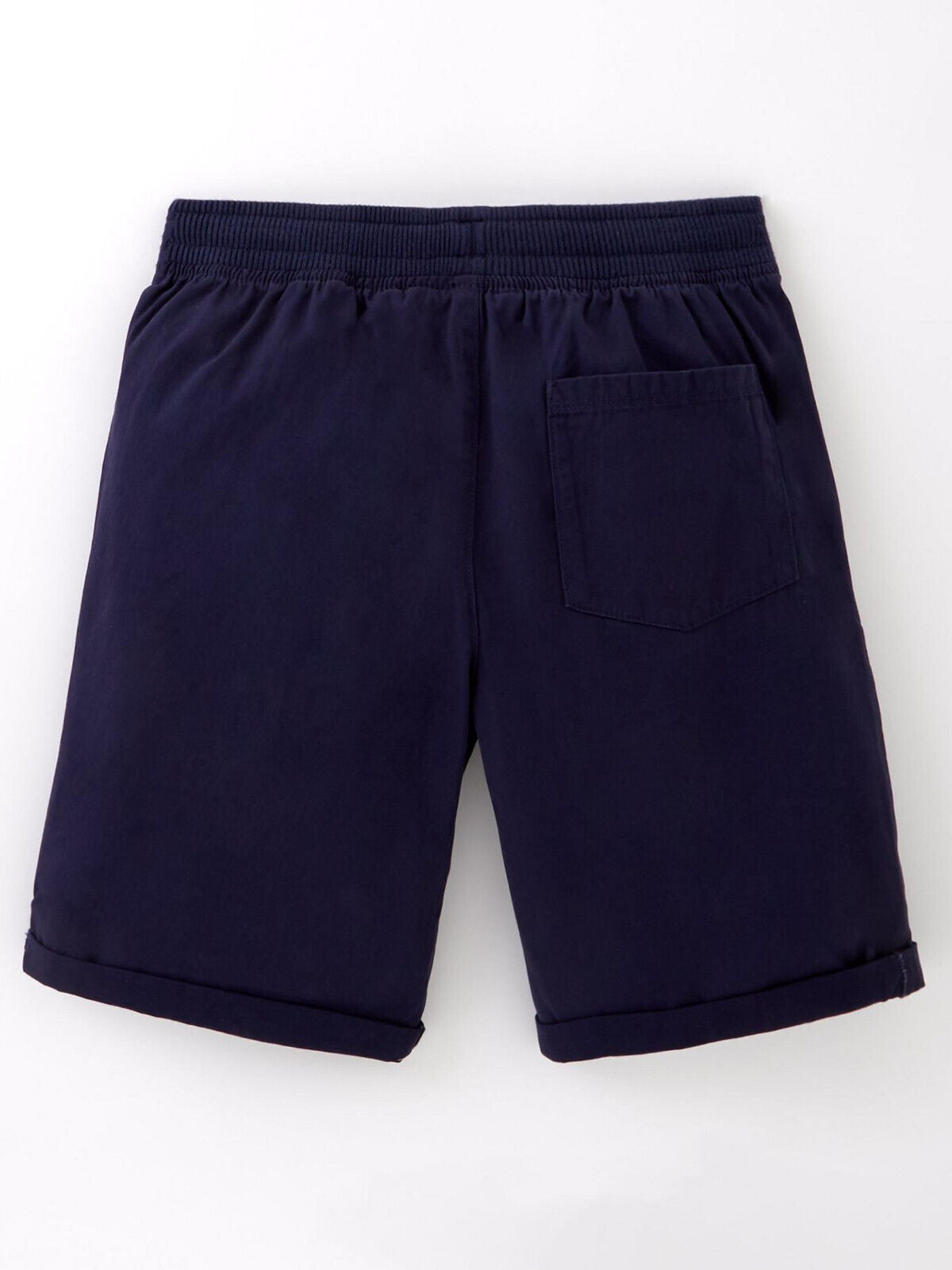 Boys Ribbed Waist Navy Pull On Chino Size  9 Years ** V513