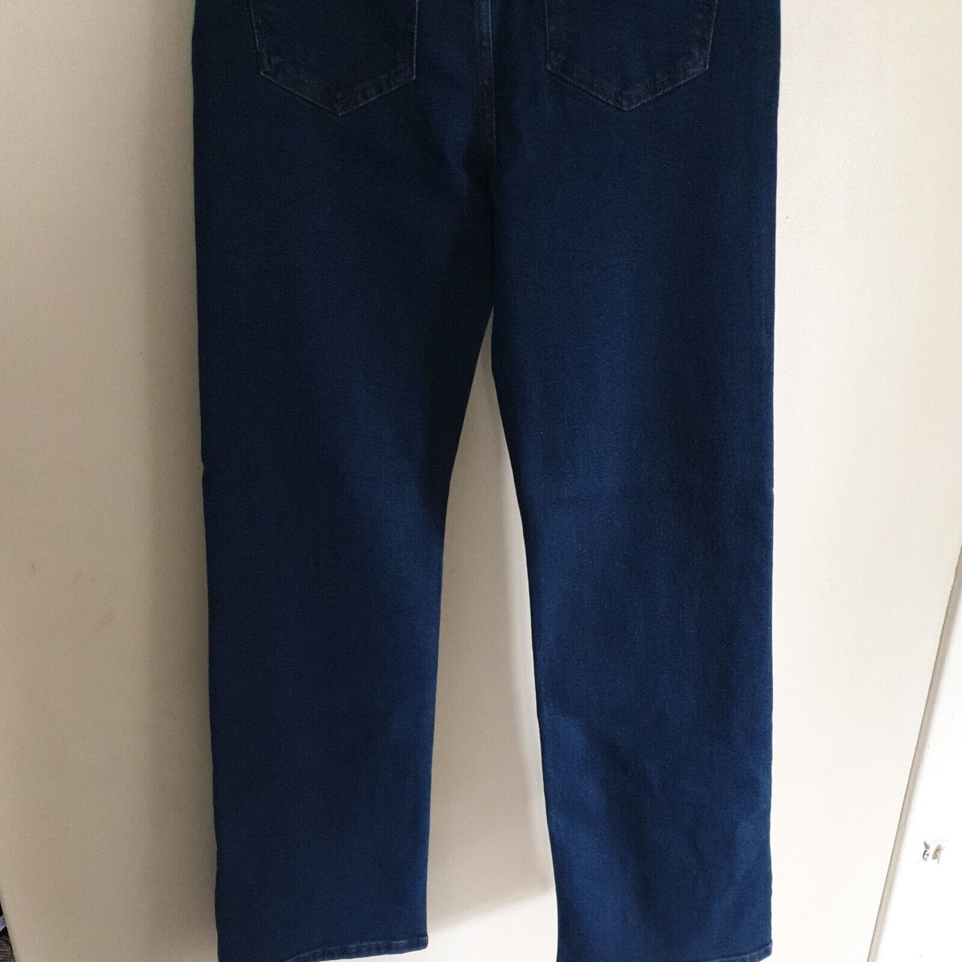 na-kd Straight Leg High Waisted Jeans Mid Blue Size 10****Ref V205