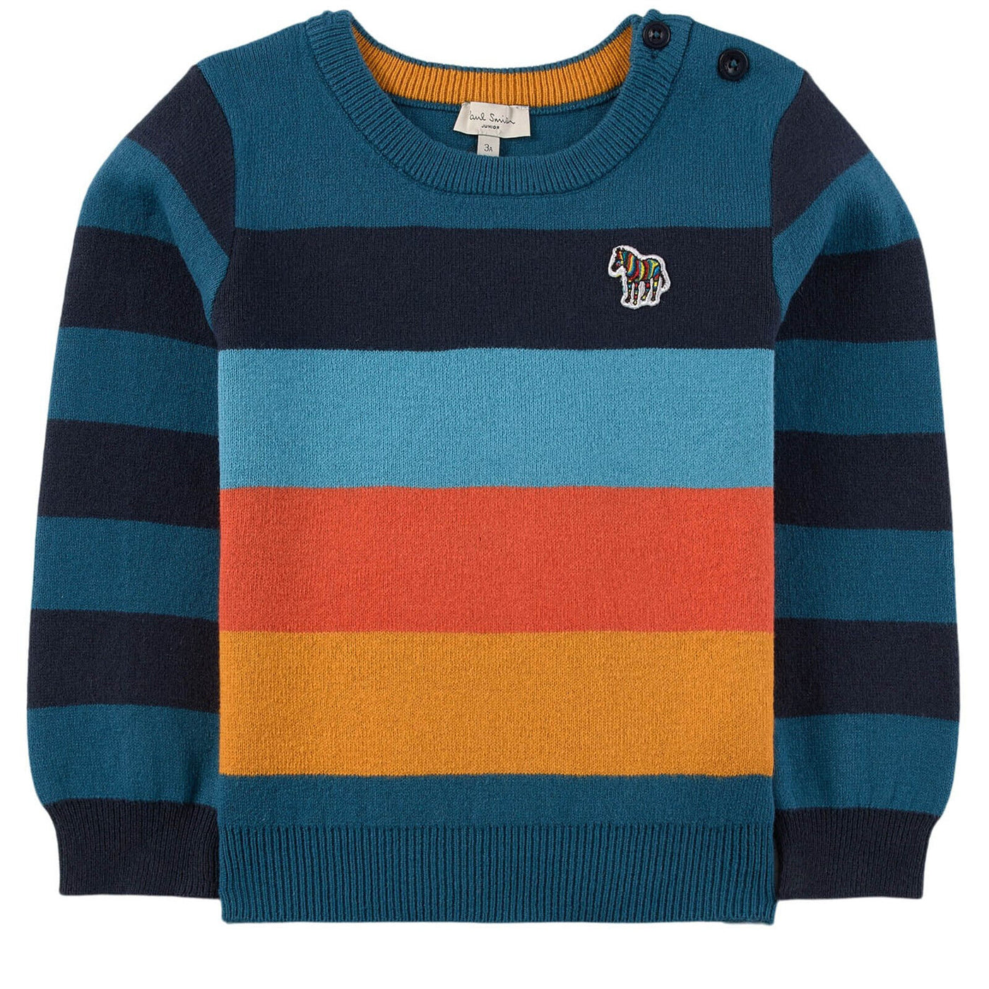 Paul Smith Junior Blue Multi Stripe Jumper. UK 2 Years. *** SW10