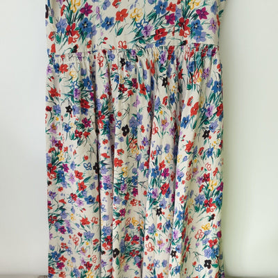 Michelle Keegan Soft Button Floral Maxi Dress Uk10 ****Ref V233