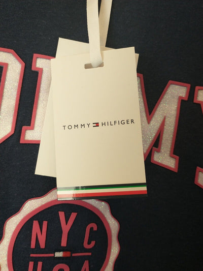 Tommy Hilfiger T-Shirt - Twilight Navy. UK 16 **** Ref V31.