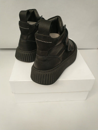 Maison Margiela MM6 High Top Shoes UK 1. Black **** RefVS1