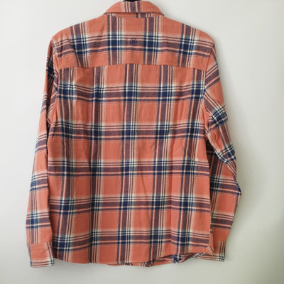 Fat Face LS Rafety Check Shirt - Coral Pink. UK S  ****Ref V336