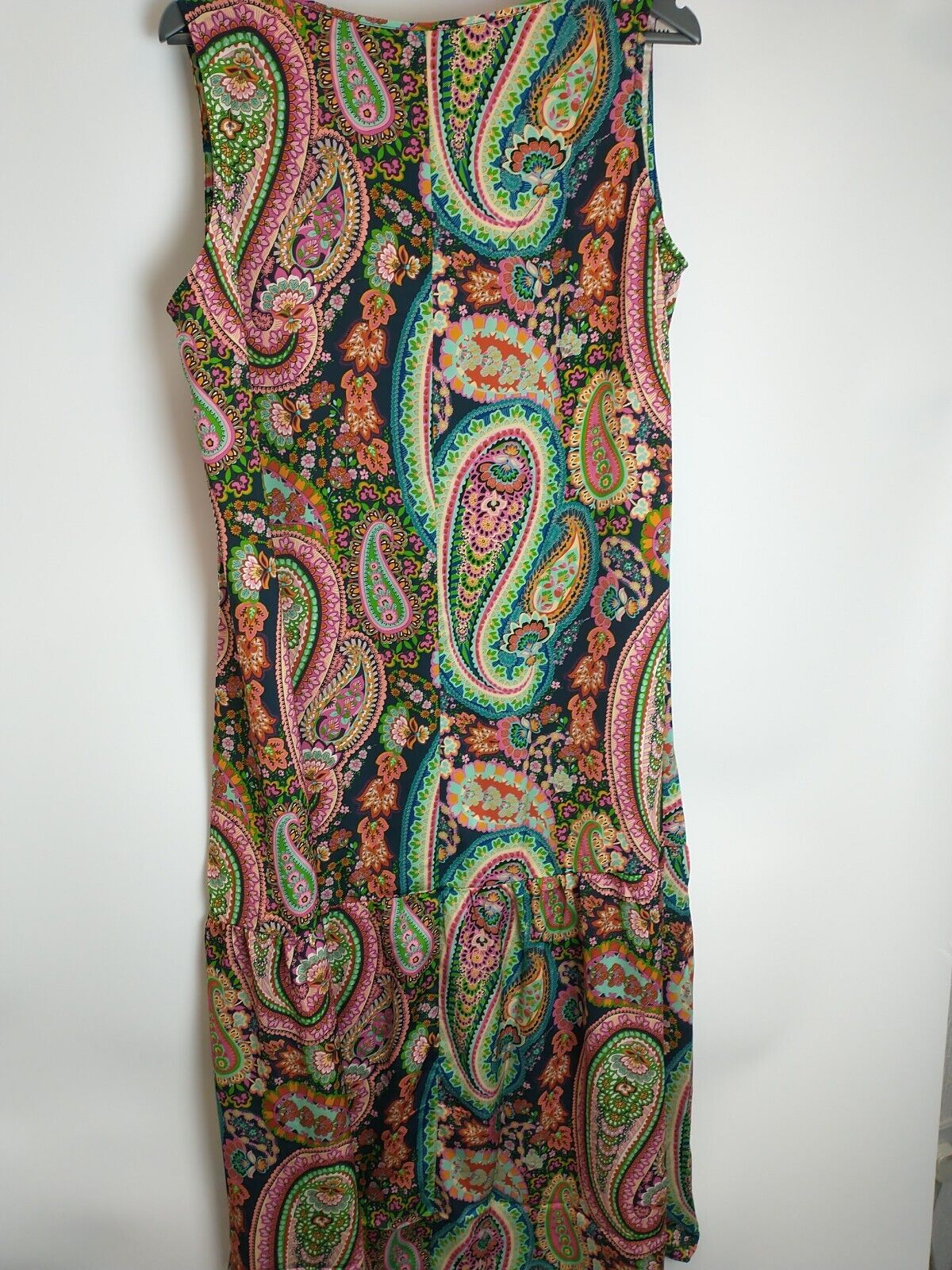 Live Unlimited Paisley V-Neck Maxi Dress Size 16.