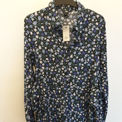 River Island Floral Dress Size 12 long-sleeve****Ref V77