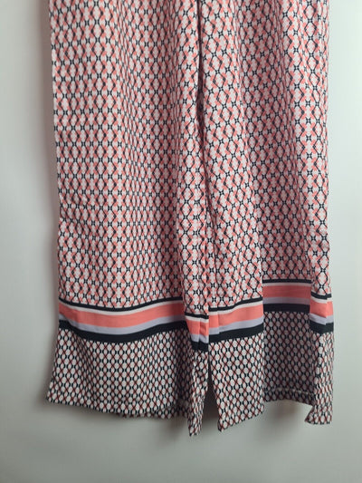 Womens Wide Leg Coral Trousers Size 22 **** V338