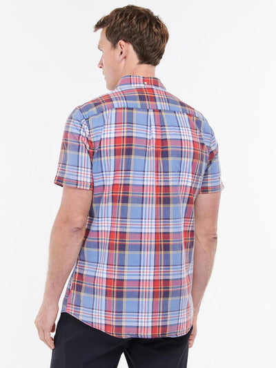 Barbour Tailered Checked Short Sleeve Shirt. UK S. ****V101