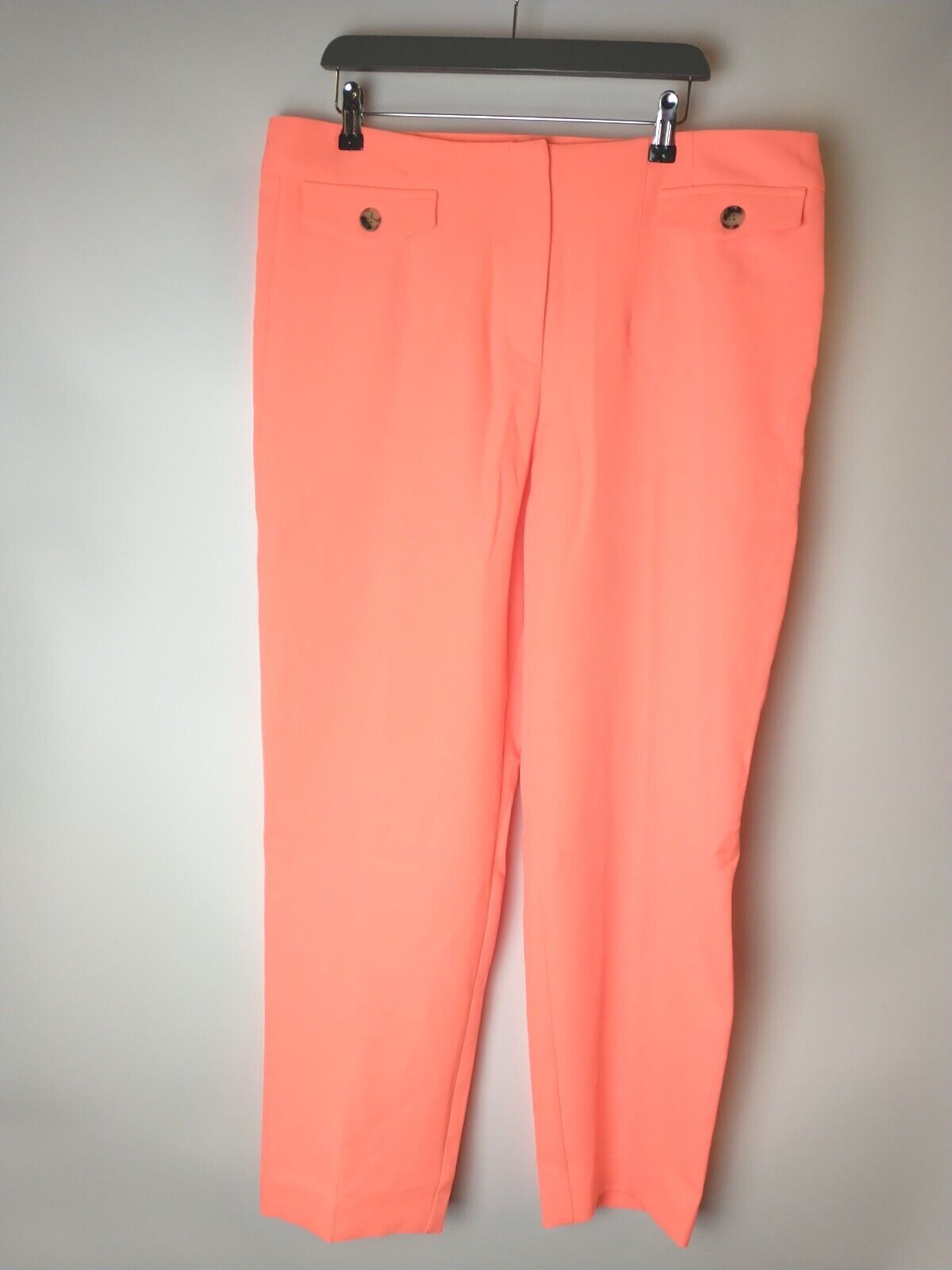 River Island Coral Cigarette Trousers. UK 10 **** Ref V228