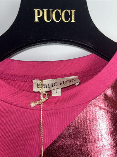 Emilo Pucci Jumper for Girls - Pink. UK 6 Years **** Ref  VH6