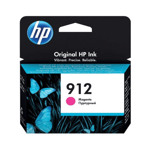 HP 912 Magenta Ink Cartridge. Expiry SEP 2023. Ref T7