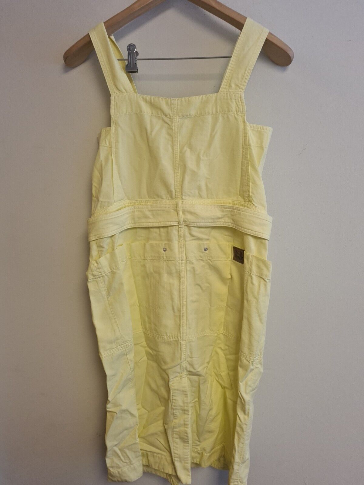 Kenzo Dungaree Dress Lemon Size 38/ UK 10  UK S BNWT Ref****V516