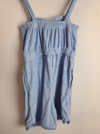 River Island Girls Toweling Playsuit - Blue. UK 11-12 Years **** Ref V262