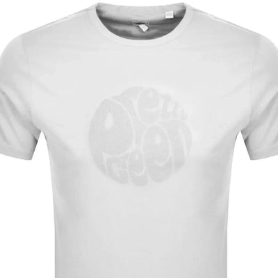 Pretty Green Gillespie White T Shirt Size Medium *DEFECT* *** V371